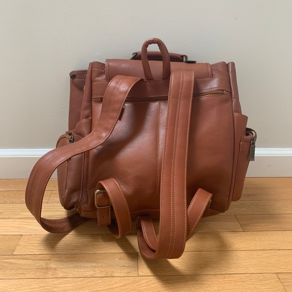Claire Chase 100% Top- - Grain Leather Backpack - Picture 2 of 6